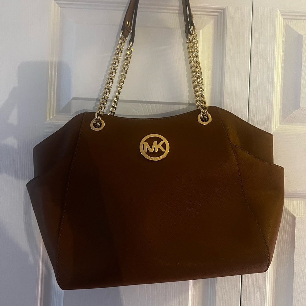 Michael Kors Brown Tote Bag